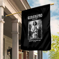 Geronimo Apache Leader American Indian History Garden Flag