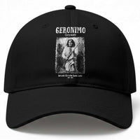 Geronimo Apache Leader American Indian History Baseball Cap