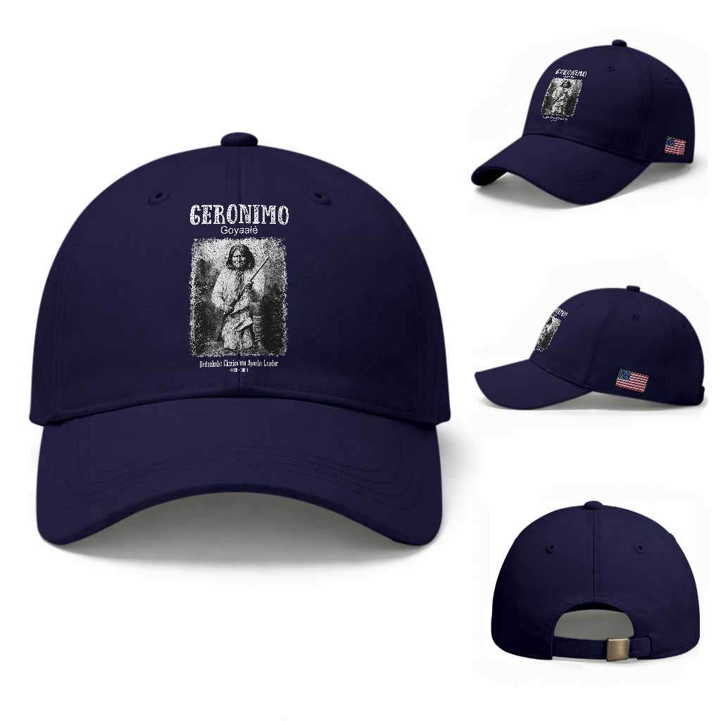 Geronimo Apache Leader American Indian History Baseball Cap