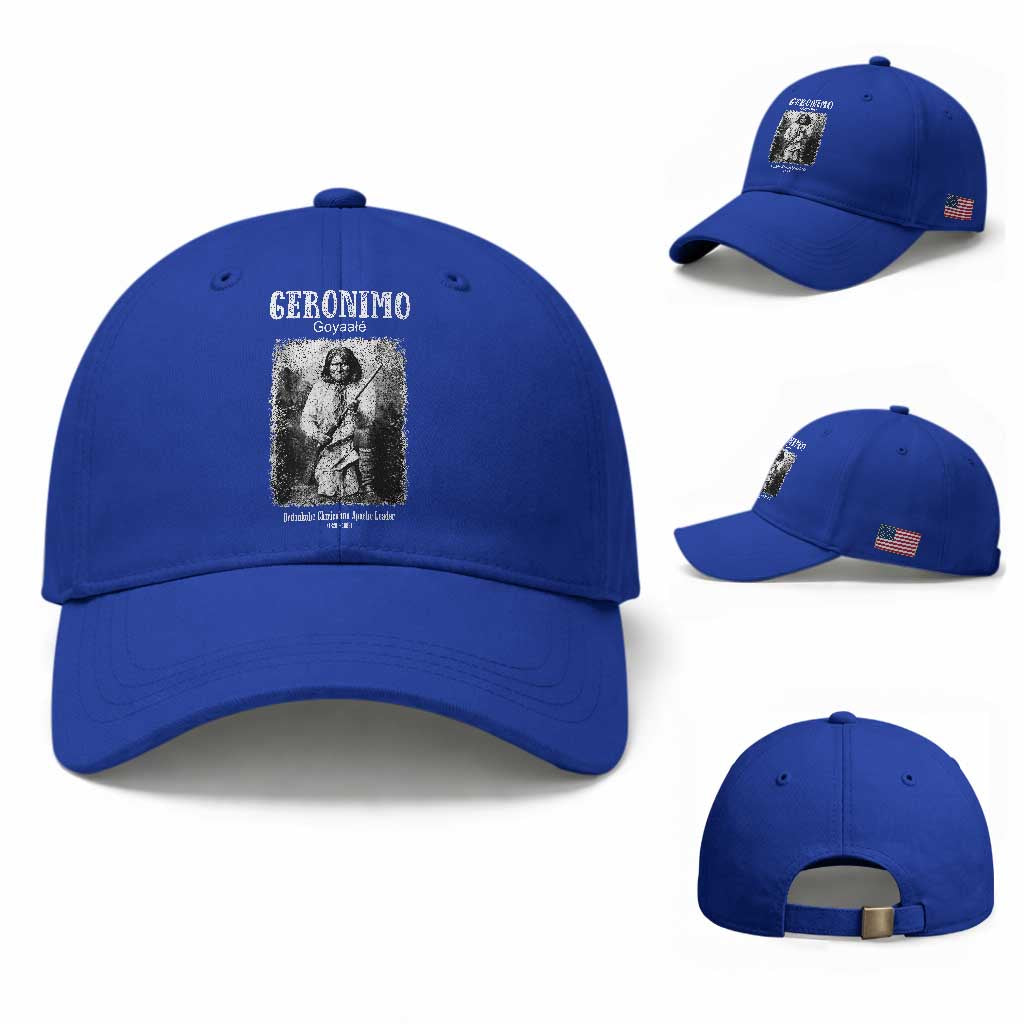 Geronimo Apache Leader American Indian History Baseball Cap