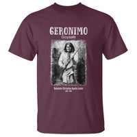 Geronimo Apache Leader American Indian History T Shirt