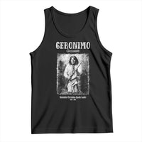 Geronimo Apache Leader American Indian History Tank Top