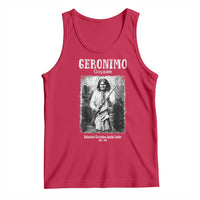 Geronimo Apache Leader American Indian History Tank Top