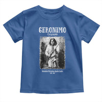 Geronimo Apache Leader American Indian History Toddler T Shirt