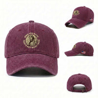 OMG You Guys That's Not What I Said Washed Cotton Baseball Cap Funny Christian Jesus Faith Sarcastic Quote