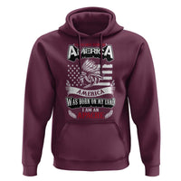 Apache Tribe Native American Indian Pride Hoodie I Was Not Born In America