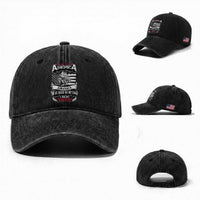 Apache Tribe Native American Indian Pride Washed Cotton Baseball Cap I Was Not Born In America