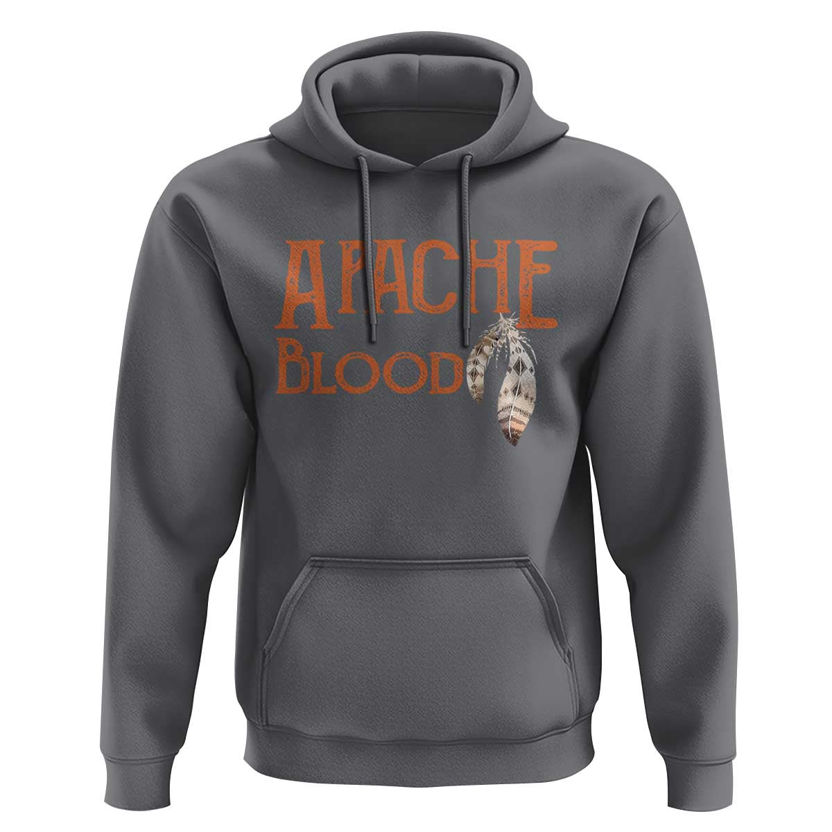 Apache Blood Roots for Proud Native American Peoples Hoodie