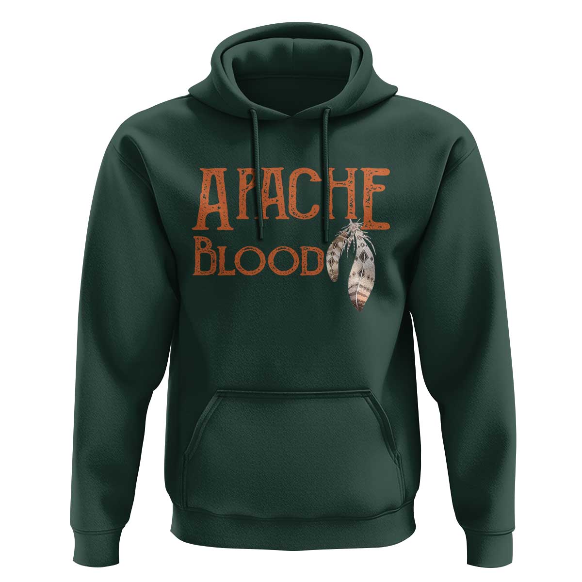 Apache Blood Roots for Proud Native American Peoples Hoodie