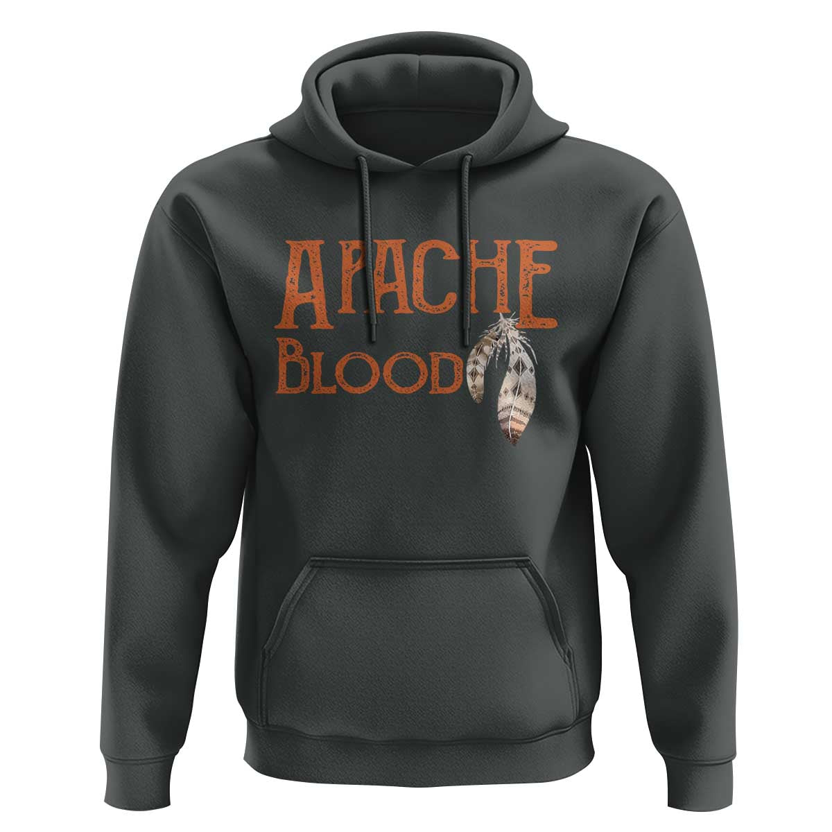 Apache Blood Roots for Proud Native American Peoples Hoodie
