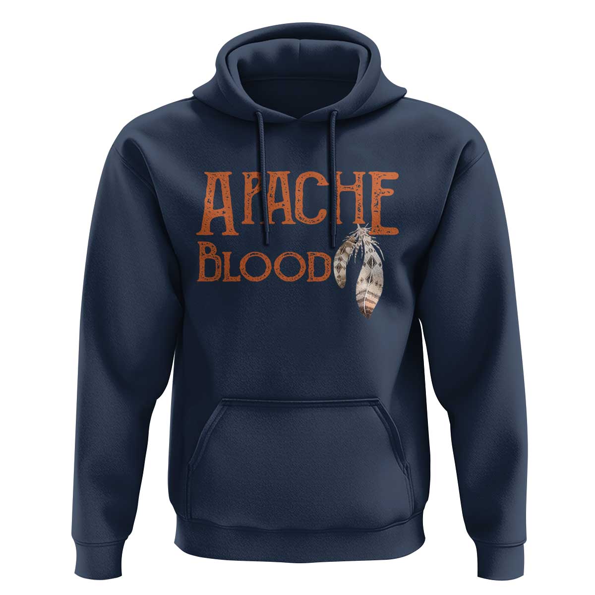 Apache Blood Roots for Proud Native American Peoples Hoodie