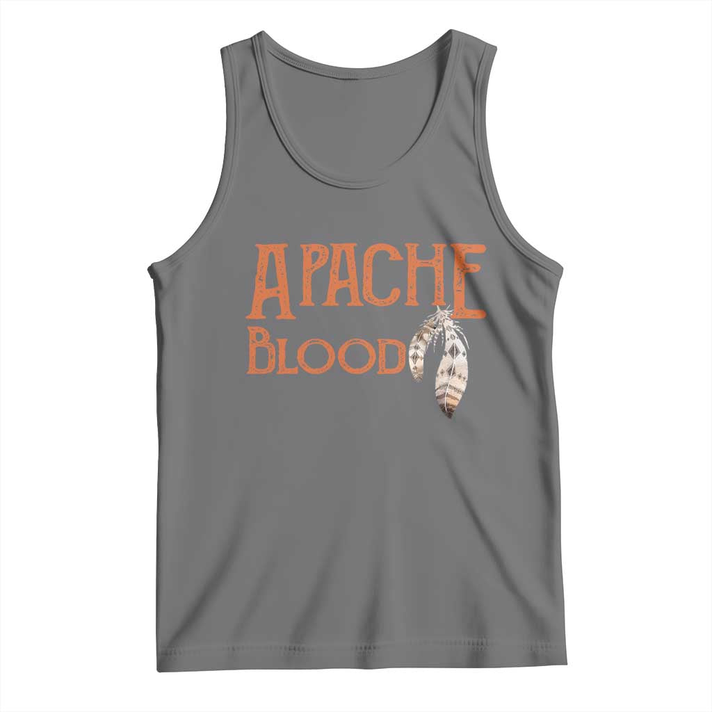 Apache Blood Roots for Proud Native American Peoples Tank Top