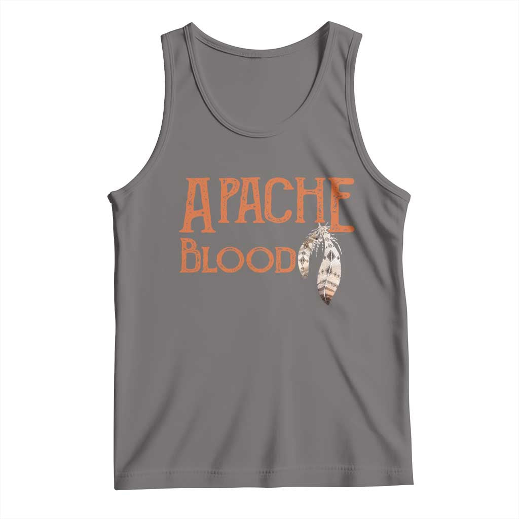 Apache Blood Roots for Proud Native American Peoples Tank Top