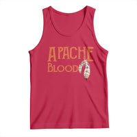 Apache Blood Roots for Proud Native American Peoples Tank Top