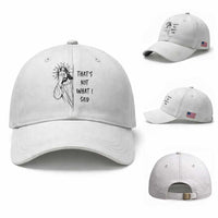 That's Not What I Said Baseball Cap Christian Jesus Faith Meme Quote