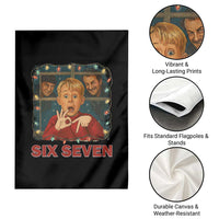 67 Six Seven Christmas Meme Garden Flag Funny Family Xmas Movie - Wonder Print Shop