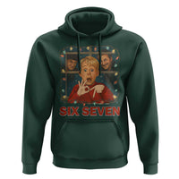 67 Six Seven Christmas Meme Hoodie Funny Family Xmas Movie - Wonder Print Shop