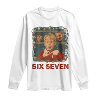 67 Six Seven Christmas Meme Long Sleeve Shirt Funny Family Xmas Movie - Wonder Print Shop
