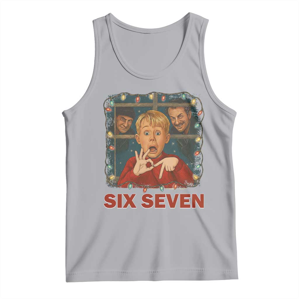 67 Six Seven Christmas Meme Tank Top Funny Family Xmas Movie - Wonder Print Shop