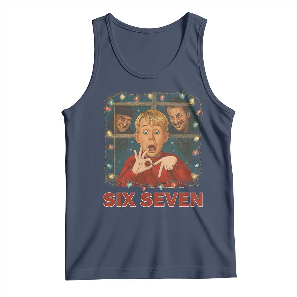 67 Six Seven Christmas Meme Tank Top Funny Family Xmas Movie - Wonder Print Shop