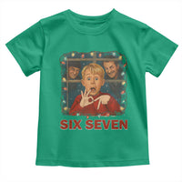 67 Six Seven Christmas Meme Toddler T Shirt Funny Family Xmas Movie - Wonder Print Shop