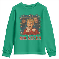 67 Six Seven Christmas Meme Youth Sweatshirt Funny Family Xmas Movie - Wonder Print Shop