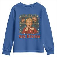 67 Six Seven Christmas Meme Youth Sweatshirt Funny Family Xmas Movie - Wonder Print Shop