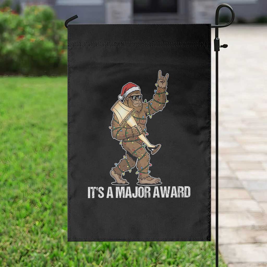 Leg Lamp Christmas Garden Flag Funny Bigfoot Fra Gee Leh Xmas - Wonder Print Shop