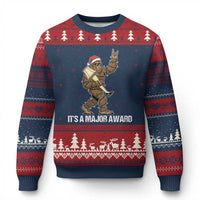 Leg Lamp Xmas Ugly Christmas Sweater Funny Bigfoot Fra Gee Leh Xmas - Wonder Print Shop