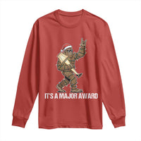 Leg Lamp Christmas Long Sleeve Shirt Funny Bigfoot Fra Gee Leh Xmas - Wonder Print Shop