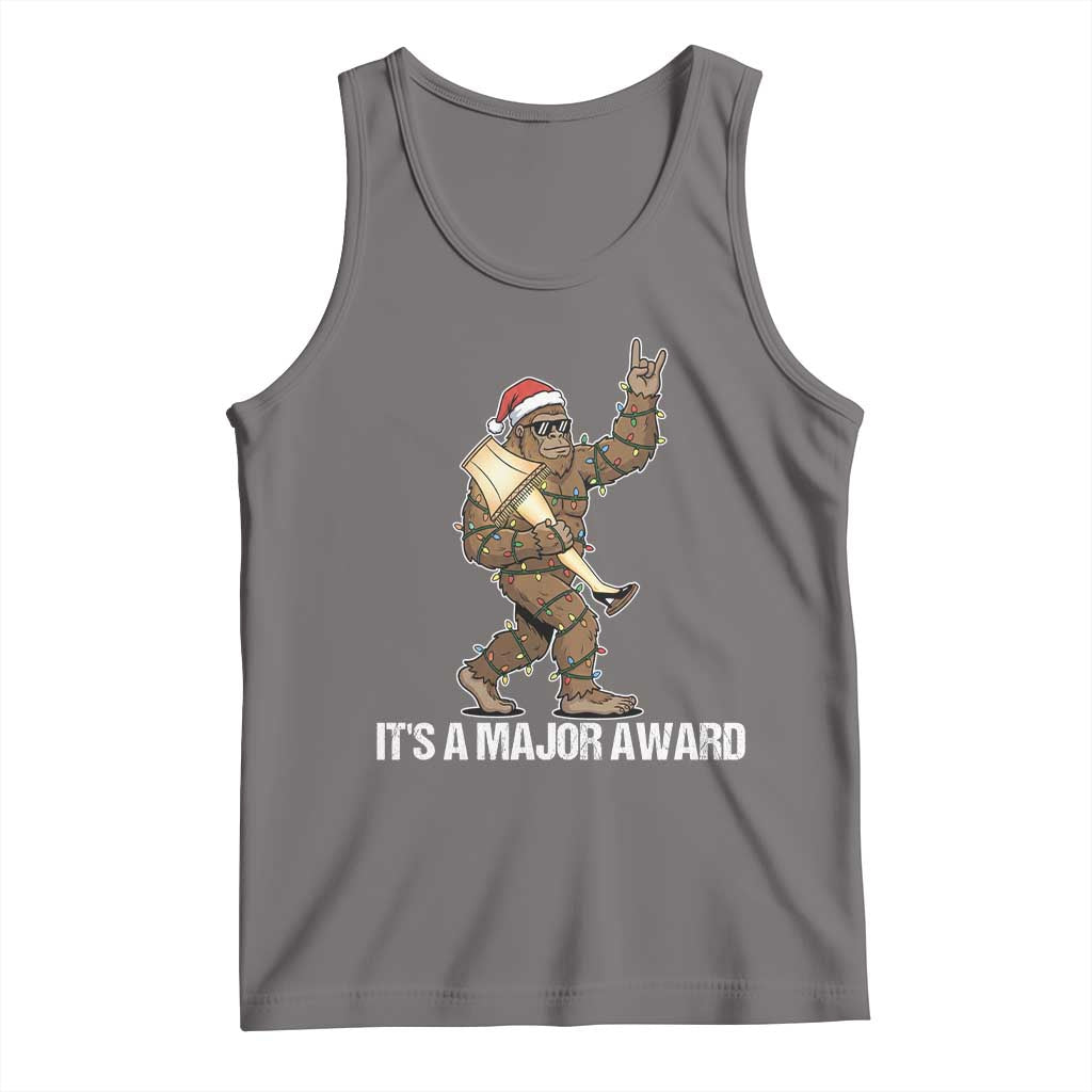 Leg Lamp Christmas Tank Top Funny Bigfoot Fra Gee Leh Xmas - Wonder Print Shop