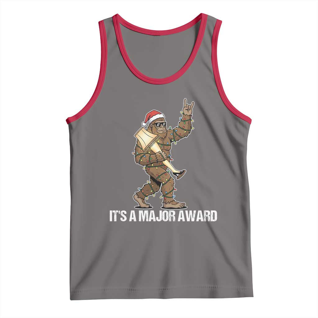 Leg Lamp Christmas Tank Top Funny Bigfoot Fra Gee Leh Xmas - Wonder Print Shop