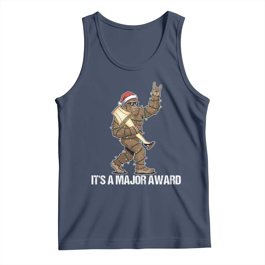Leg Lamp Christmas Tank Top Funny Bigfoot Fra Gee Leh Xmas - Wonder Print Shop