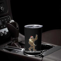 Leg Lamp Christmas Tumbler Cup Funny Bigfoot Fra Gee Leh Xmas - Wonder Print Shop