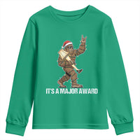 Leg Lamp Christmas Youth Sweatshirt Funny Bigfoot Fra Gee Leh Xmas - Wonder Print Shop