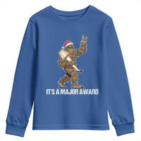 Leg Lamp Christmas Youth Sweatshirt Funny Bigfoot Fra Gee Leh Xmas - Wonder Print Shop