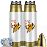Funny ICU Nurse Christmas Bullet Tumbler Gingerbread Did You Try Icing It - Wonder Print Shop