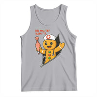 Funny ICU Nurse Christmas Tank Top Gingerbread Did You Try Icing It - Wonder Print Shop