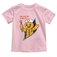 Funny ICU Nurse Christmas Toddler T Shirt Gingerbread Did You Try Icing It - Wonder Print Shop