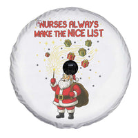 Funny Nurse Christmas Spare Tire Cover Nurses Always Make The Nice List - Wonder Print Shop