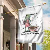 Funny Frog Valentine Meme Garden Flag That Is It You Are Going In The Soup