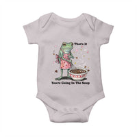 Funny Frog Valentine Meme Baby Onesie That Is It You Are Going In The Soup