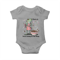 Funny Frog Valentine Meme Baby Onesie That Is It You Are Going In The Soup