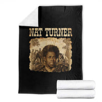 Nat Turner Throw Blanket Black History African American