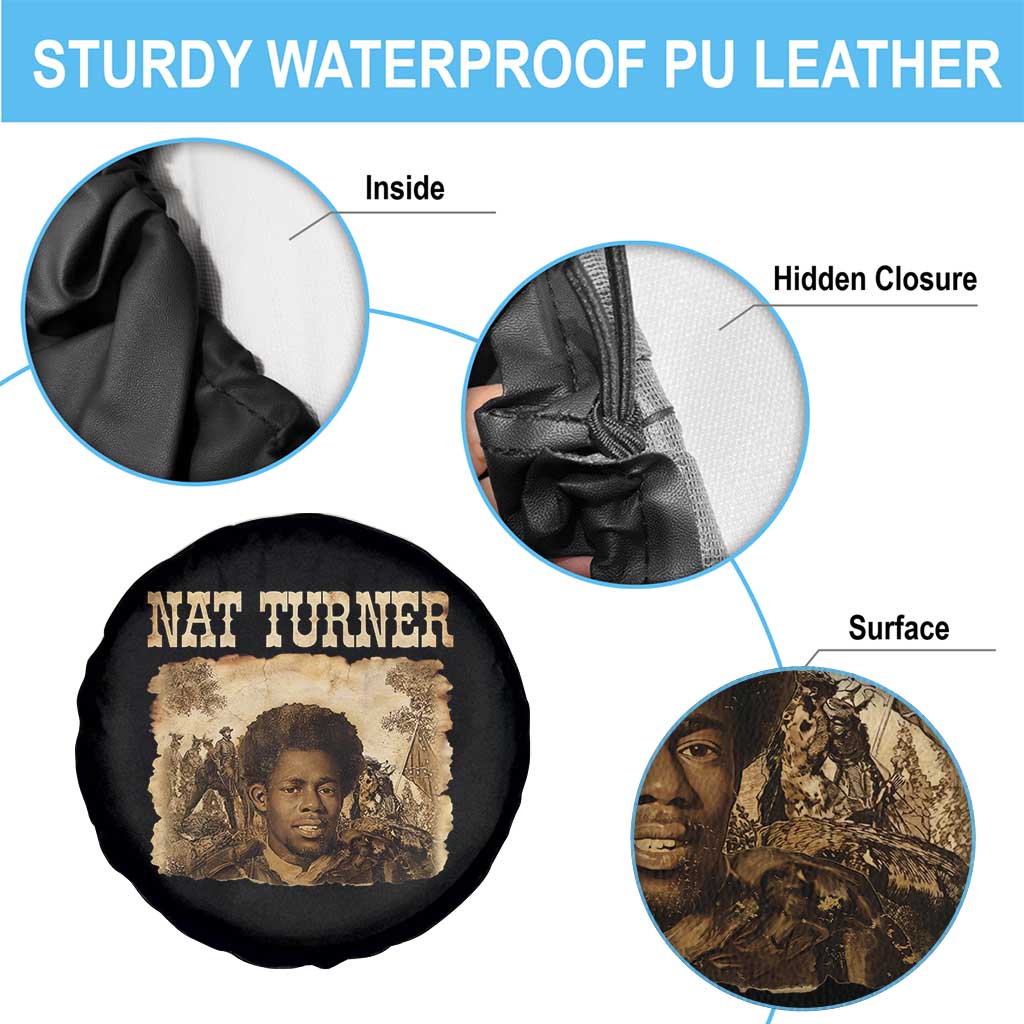 Nat Turner Spare Tire Cover Black History African American