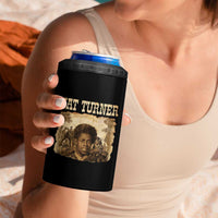 Nat Turner 4 in 1 Can Cooler Tumbler Black History African American
