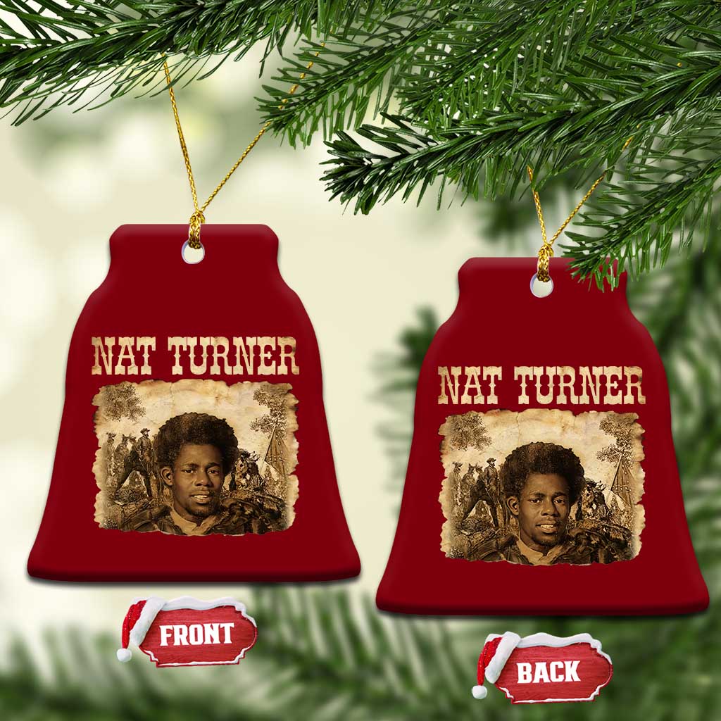 Nat Turner Ceramic Ornament Black History African American