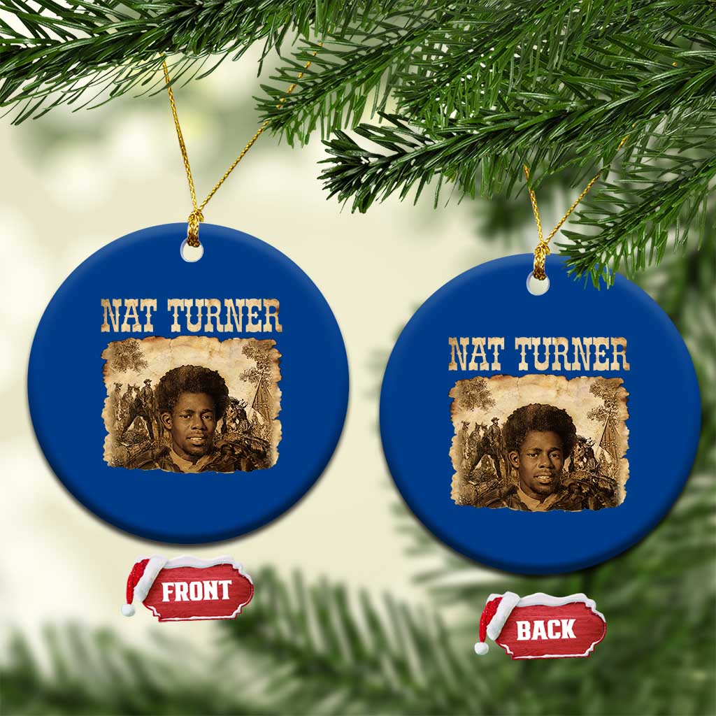 Nat Turner Ceramic Ornament Black History African American