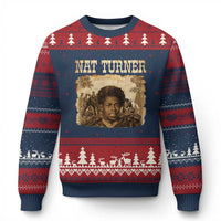 Nat Turner Ugly Christmas Sweater Black History African American