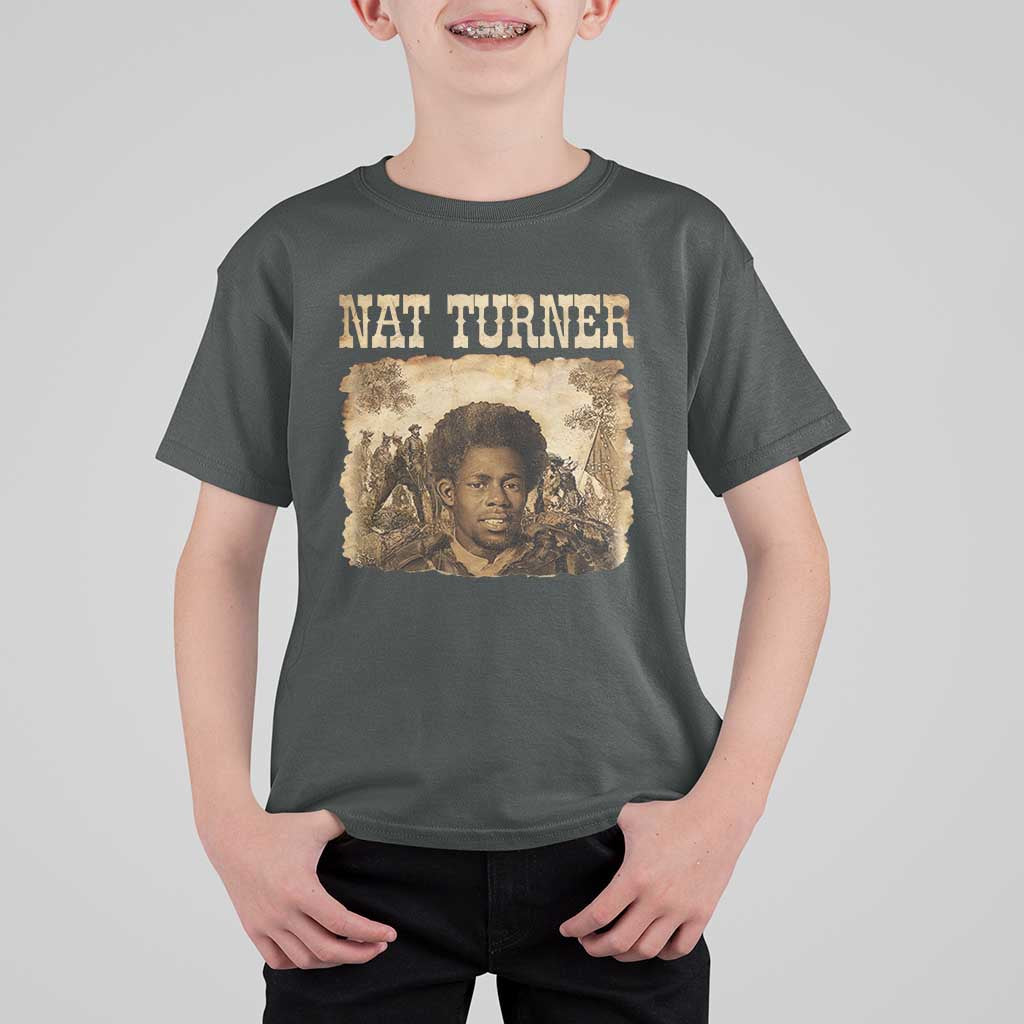 Nat Turner T Shirt For Kid Black History African American